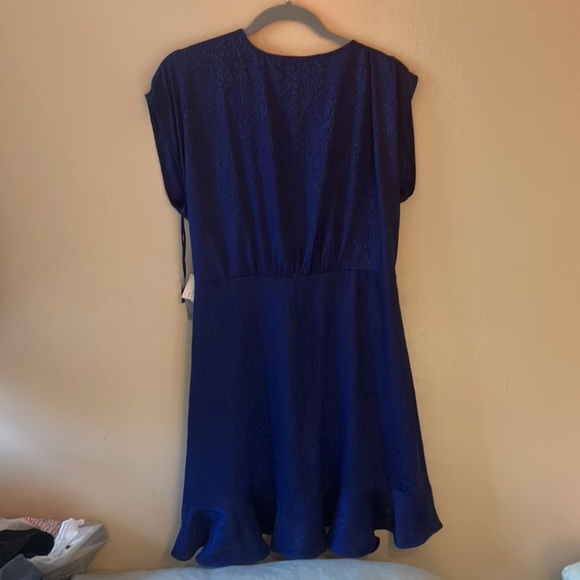 Tash+Sophie Sapphire Mini Wrap Dress - Picture 4 of 6